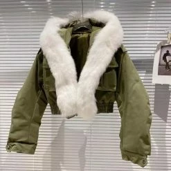 Jessica Bara Lavandra Long Sleeve Fur Trim Jacket Reve Doll Essentials