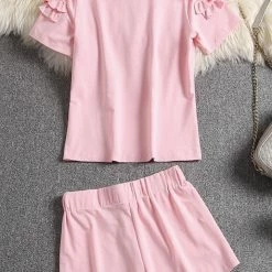 Jessica Bara Megan T-Shirt And Short Two Piece Set Reve Doll Essentials