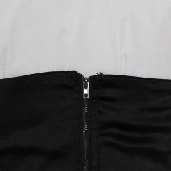 Jessica Bara Delia Long Sleeve Shirt With Bow Crop Top