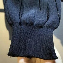 Jessica Bara Bronywn High Waisted Rhinestone Joggers