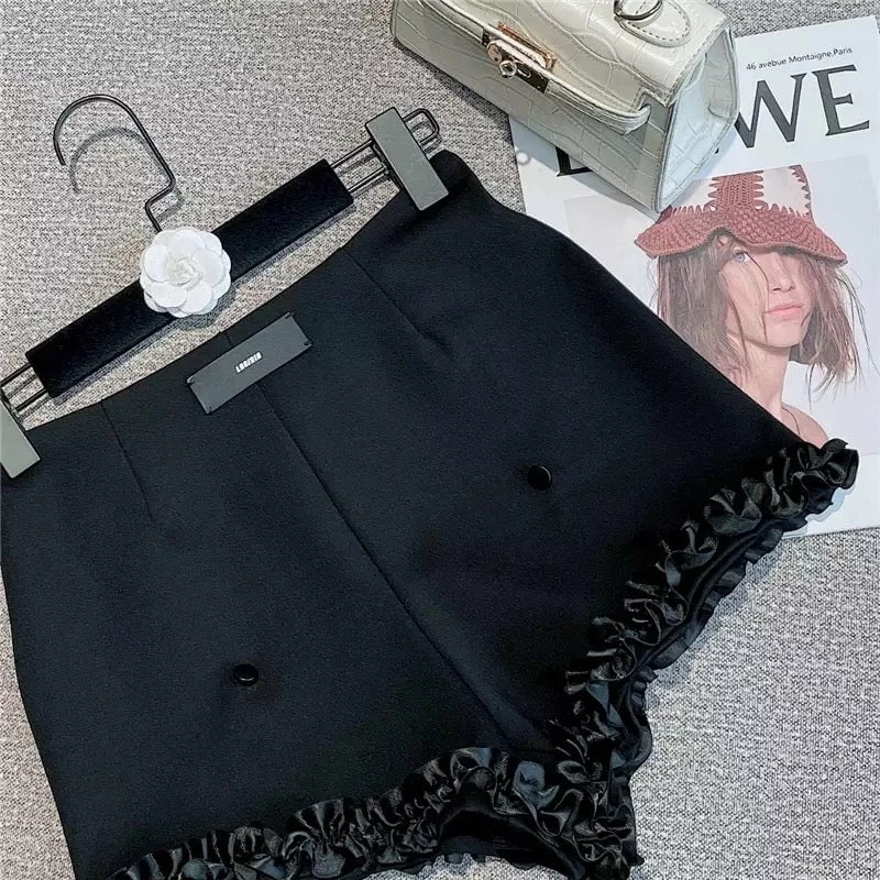 Tops Jessica Bara Kroy Bow Bodysuit And Shorts Two Piece Set