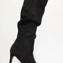 Jessica Bara Marcus Faux Suede Knee High Boots Reve Doll Essentials