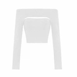 Jessica Bara Trinity Off The Shoulder Cut Out Top