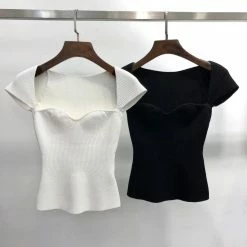 Jessica Bara Harlyn Short Sleeve Knit Top Reve Doll Essentials