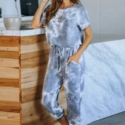 Jessica Bara Elisha Tie Dye Jumpsuit Reve Doll Essentials