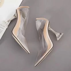 Jessica Bara Joudie Pointed Toe Clear Heels