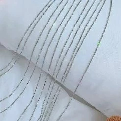 Birthday Suit Jessica Bara Roxanne Rhinestone Tassel Fringe Headband