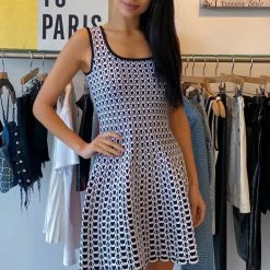 Reve Doll Essentials Jessica Bara Gavin Sleeveless A-Line Mini Dress