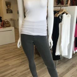 Jessica Bara Vanessa Scoop Neck Tank Top Reve Doll Essentials