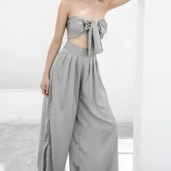 Jessica Bara Micki High Waisted Two Piece Set Birthday Suit