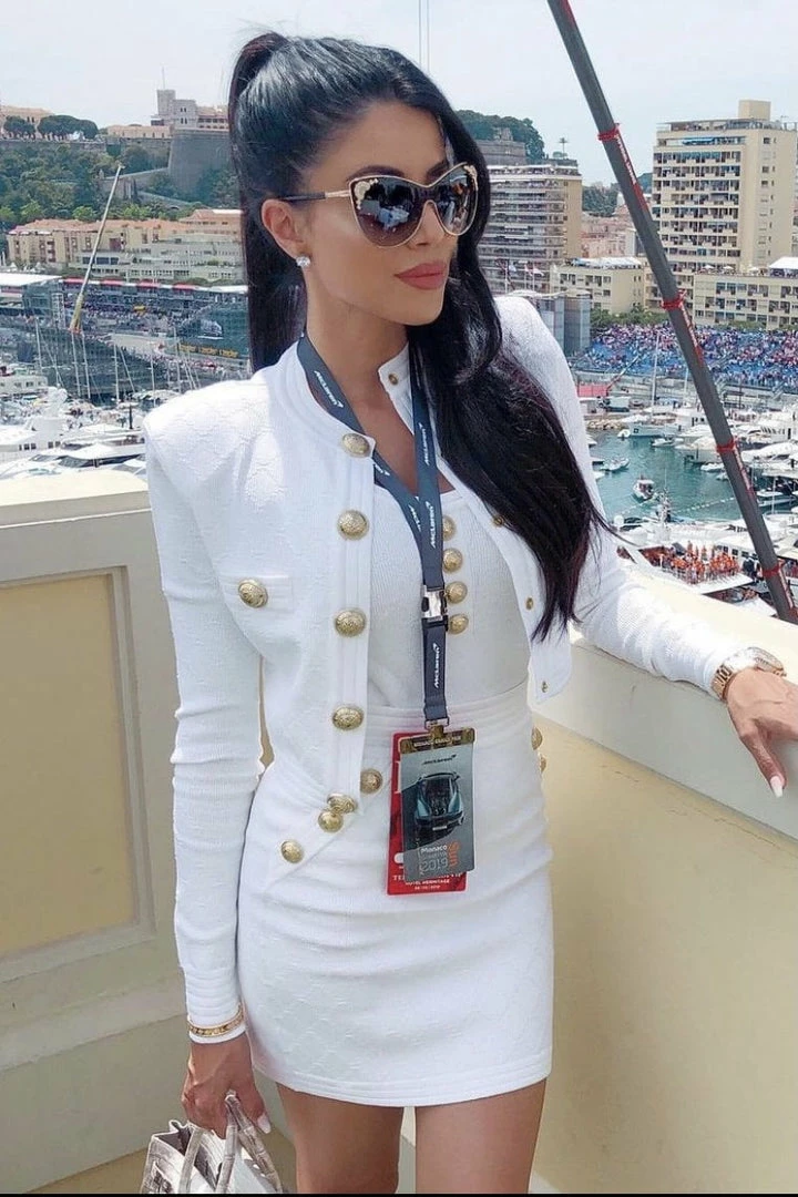 Jessica Bara Eloise Gold Button Two Piece Set