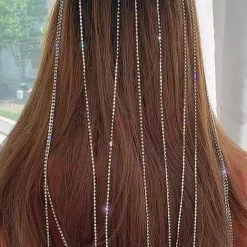 Birthday Suit Jessica Bara Roxanne Rhinestone Tassel Fringe Headband