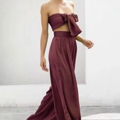 Jessica Bara Micki High Waisted Two Piece Set Birthday Suit