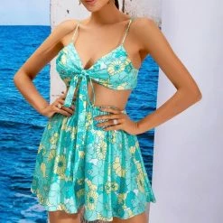 ReveBoutique Jessica Bara Meadow Floral Two Piece Set Casual/Daytime