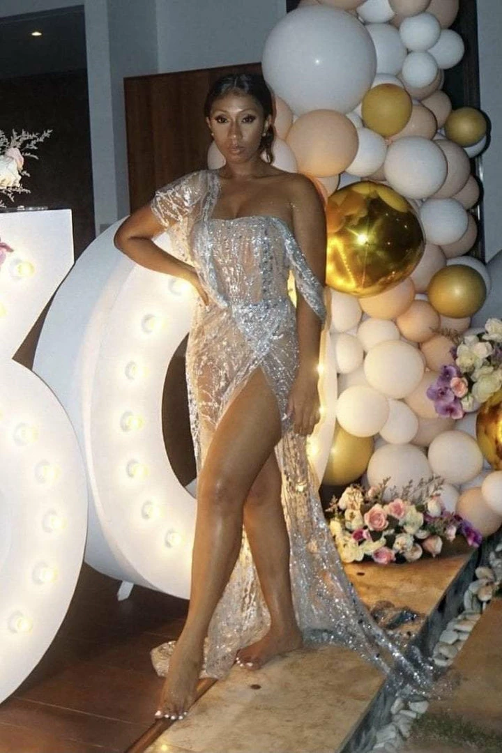 Best Sellers Jessica Bara Troye Stargazed Gown