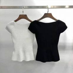 Jessica Bara Harlyn Short Sleeve Knit Top Reve Doll Essentials