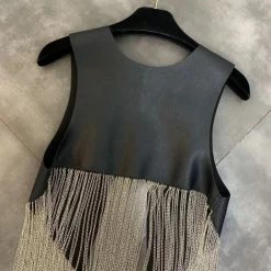 Summer Lovin' Jessica Bara Charlee Fringe Tassel Vest