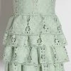 Jessica Bara Natasha High Waisted Eyelet Mini Skirt Reve Doll Essentials