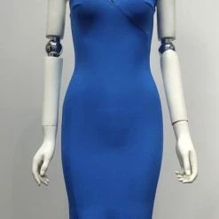 Jessica Bara Millicent Sleeveless Mesh Cutout Midi Dress The 9-5 Shop