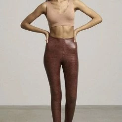 Reve Doll Essentials Commando Faux Leather Animal Legging