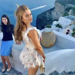 Jessica Bara Ramona Two Piece Floral Set