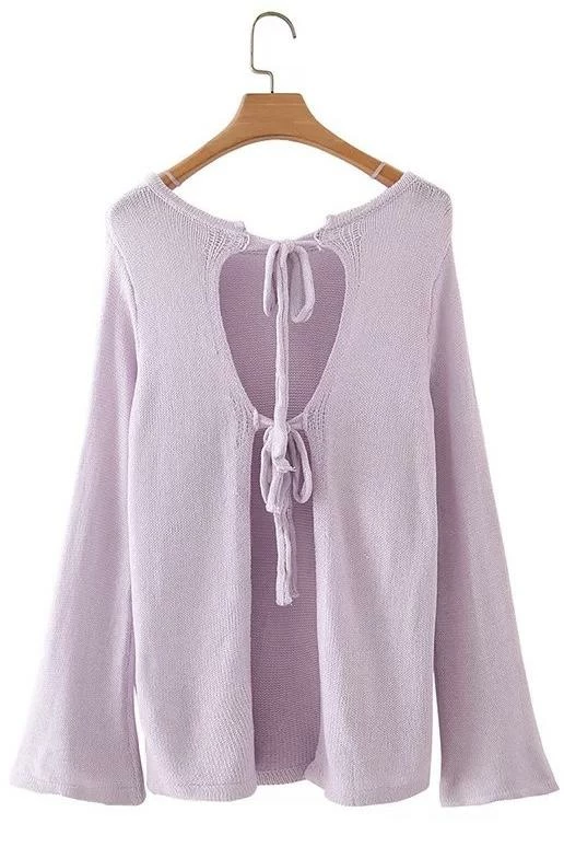 Jessica Bara Lennox Reversible Knit Top And Short Two Piece Set Long Sleeves