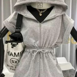 Jessica Bara Athena Sweatshirt Romper