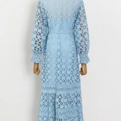Jessica Bara Anastasia Lace Maxi Cover Up