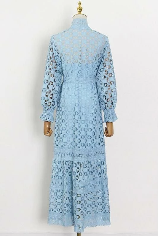 Jessica Bara Anastasia Lace Maxi Cover Up