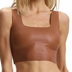 Commando Faux Leather Crop Top