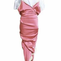 Jessica Bara Madalyn Irregular Sleeveless Hi Low Dress