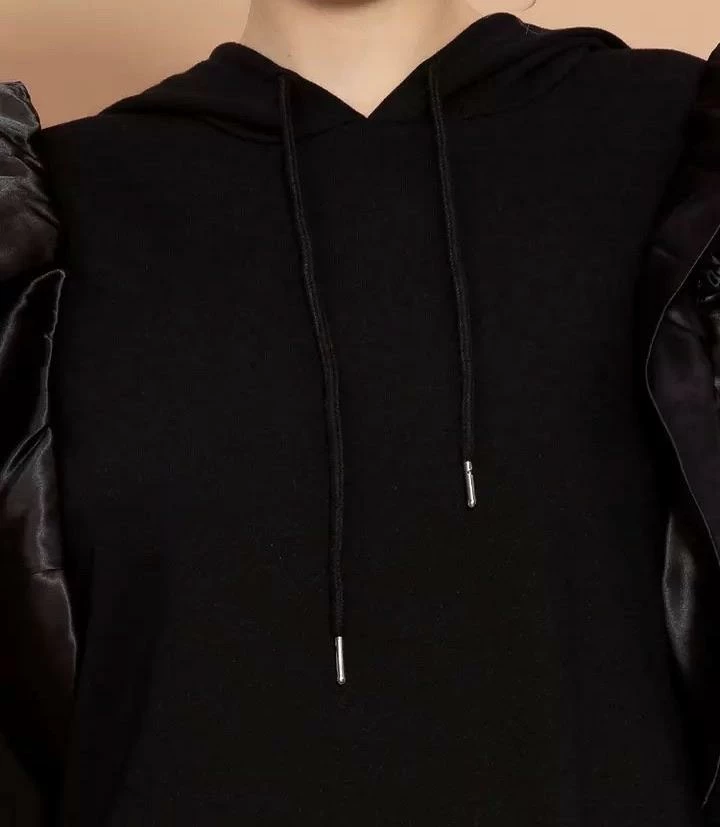 Jessica Bara Cecilia Ruffle Sleeve Sweatshirt Dress