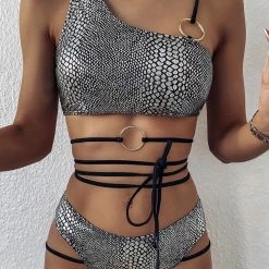 Jessica Bara Winnie Strappy Bikini Set