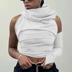 Jessica Bara Florența One Sleeve Hooded Top Reve Doll Essentials