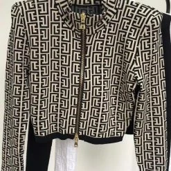 Jessica Bara Alix Shoulder Pad Zip Up Jacket Reve Doll Essentials