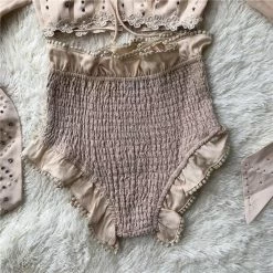 Jessica Bara Kadience Crop Top And Shorts Two Piece Set