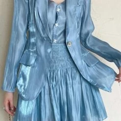 Jessica Bara Rasha Silky Lounge Three Piece Set