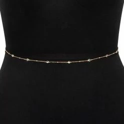 Jessica Bara Ryland Rhinestone Belly Chain Summer Lovin'