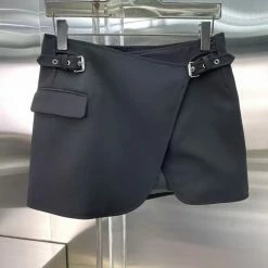 Jessica Bara Eliott Buckle Blazer And Mini Skirt Two Piece Set Influencer Style