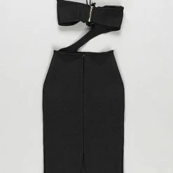 Jessica Bara Citra Flower Cut Out Dress