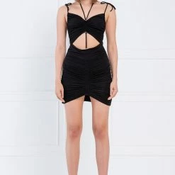 Summer Lovin' Jessica Bara Nina Ruched Cami Mini Dress