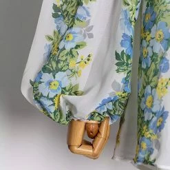 Jessica Bara Karsyn Floral Ruffle Mini Dress