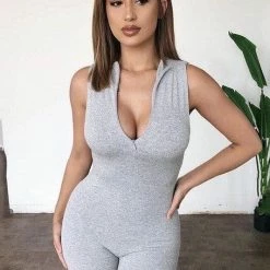 Reve Doll Essentials Jessica Bara Aiden Zipper Closure Romper