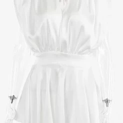 Influencer Style Jessica Bara Israel Deep V Flowy Romper