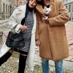 Jessica Bara Adrienne Houndstooth Bodycon Mini Dress