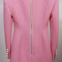 Jessica Bara James Long Sleeve Blazer Mini Dress