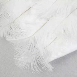 Jessica Bara Madison Rhinestone Feather Mini Dress The Event Shop