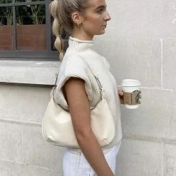 Jessica Bara Sophie Knitted Sleeveless Turtleneck Top Reve Doll Essentials