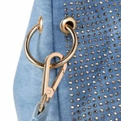 Jessica Bara Arizona Denim Star Studded Shoulder Bag Reve Doll Essentials