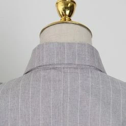 Jessica Bara Connor Bow Striped Button Down Shirt Reve Doll Essentials